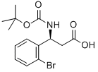 (S)-3-(2-BROMOPHENYL)-3-((TERT-BUTOXYCARBONYL)AMINO)PROPANOIC ACID  CAS NO.500770-75-2